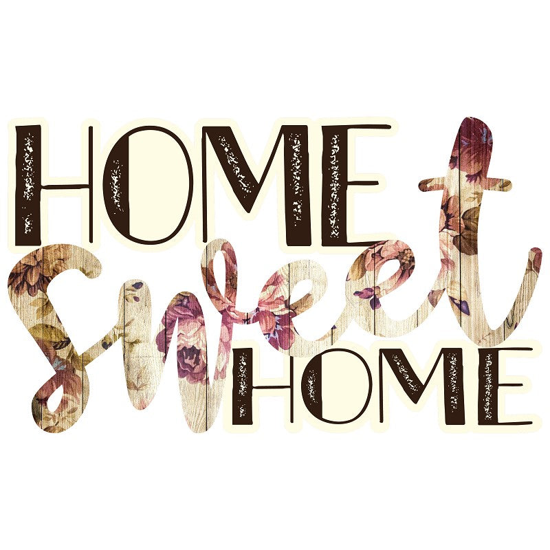 Dekoschild "Home Sweet Home"