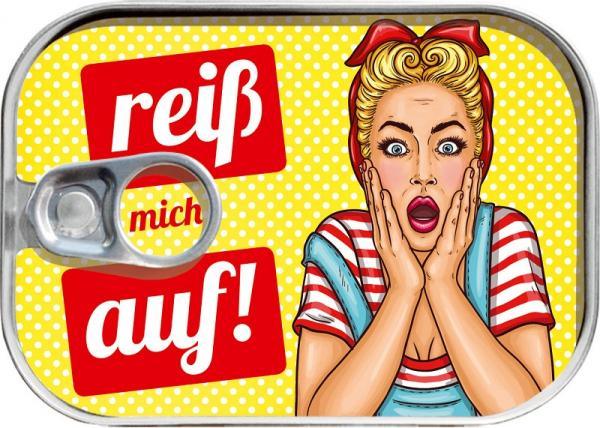 Dosenpost "reiß mich auf"