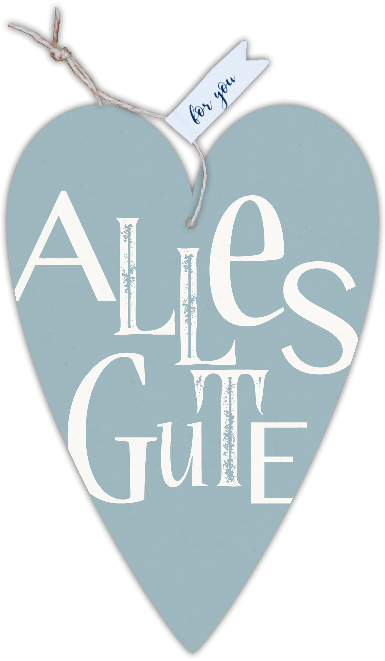 Herzkarte unser Finne "Alles Gute"