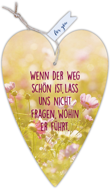 Herzkarte unser Finne "Wenn der Weg…"