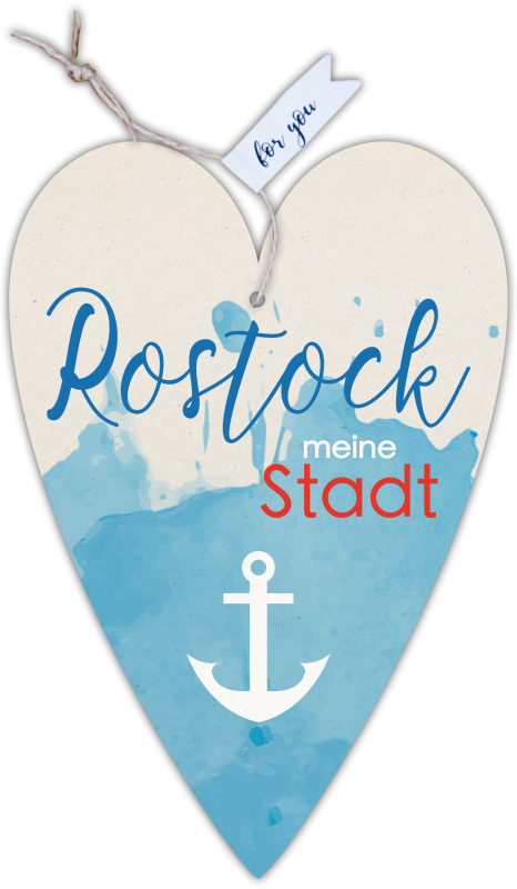 Herzkarte unser Finne Rostock meine Stadt