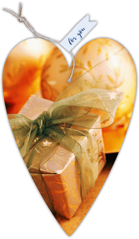 Herzkarte unser Finne "Geschenk"