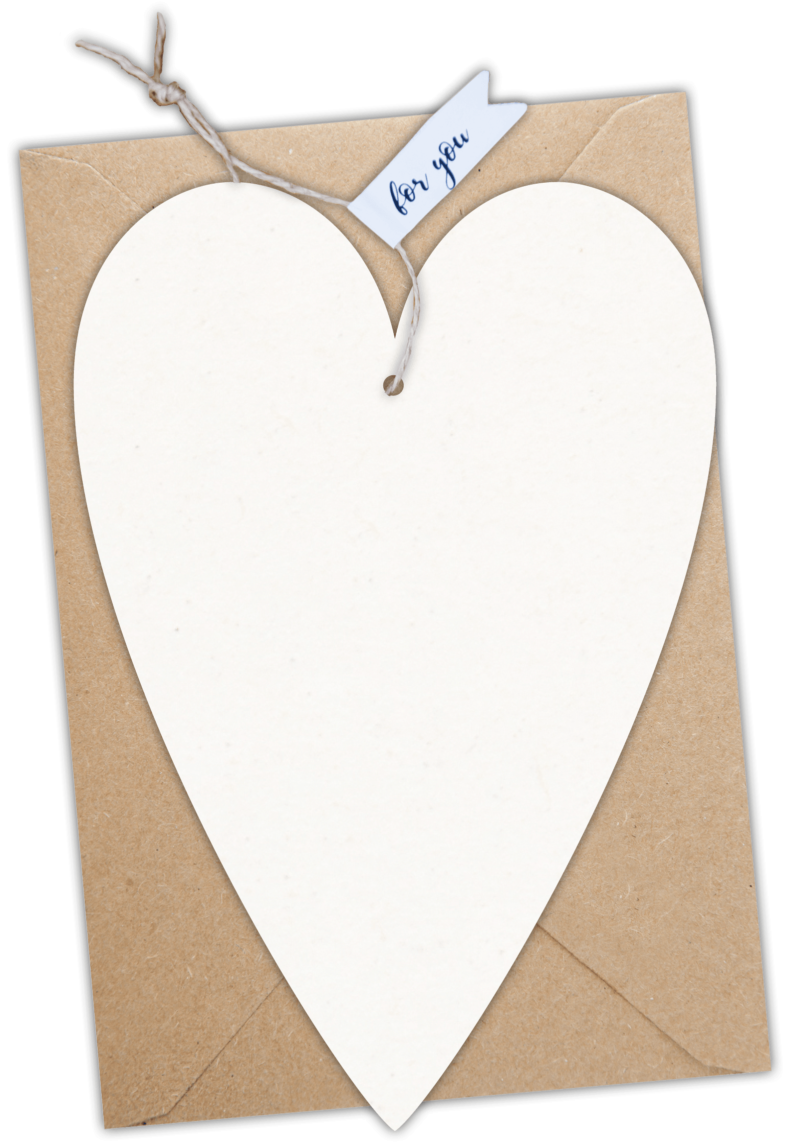Herzkarte unser Finne "Danke"