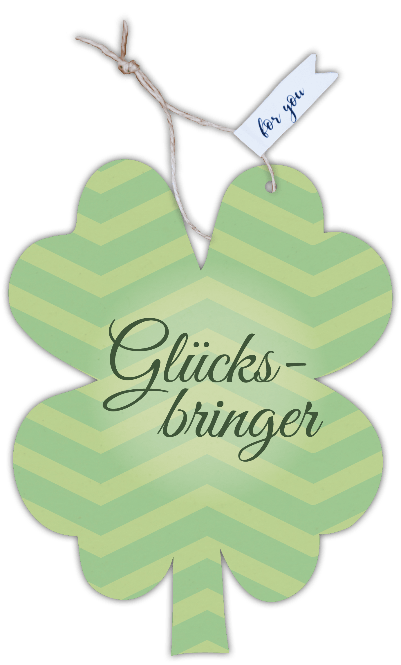 Formkarte unser Finne "Glücksbringer"