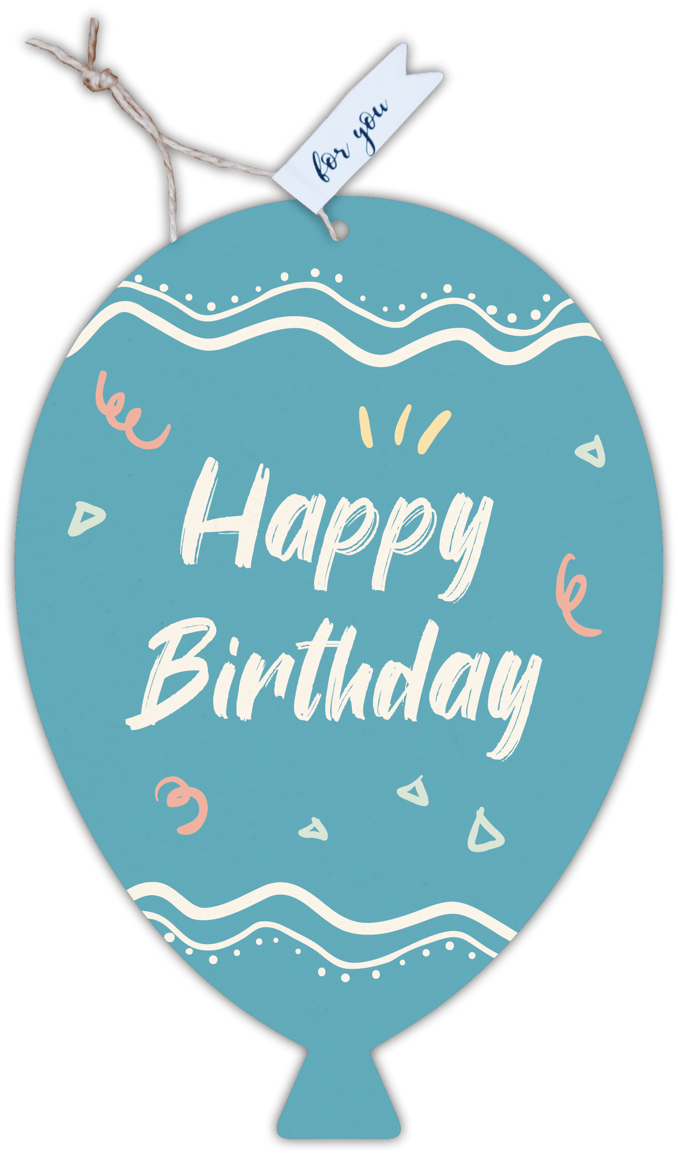 Formkarte unser Finne "Happy Birthday"