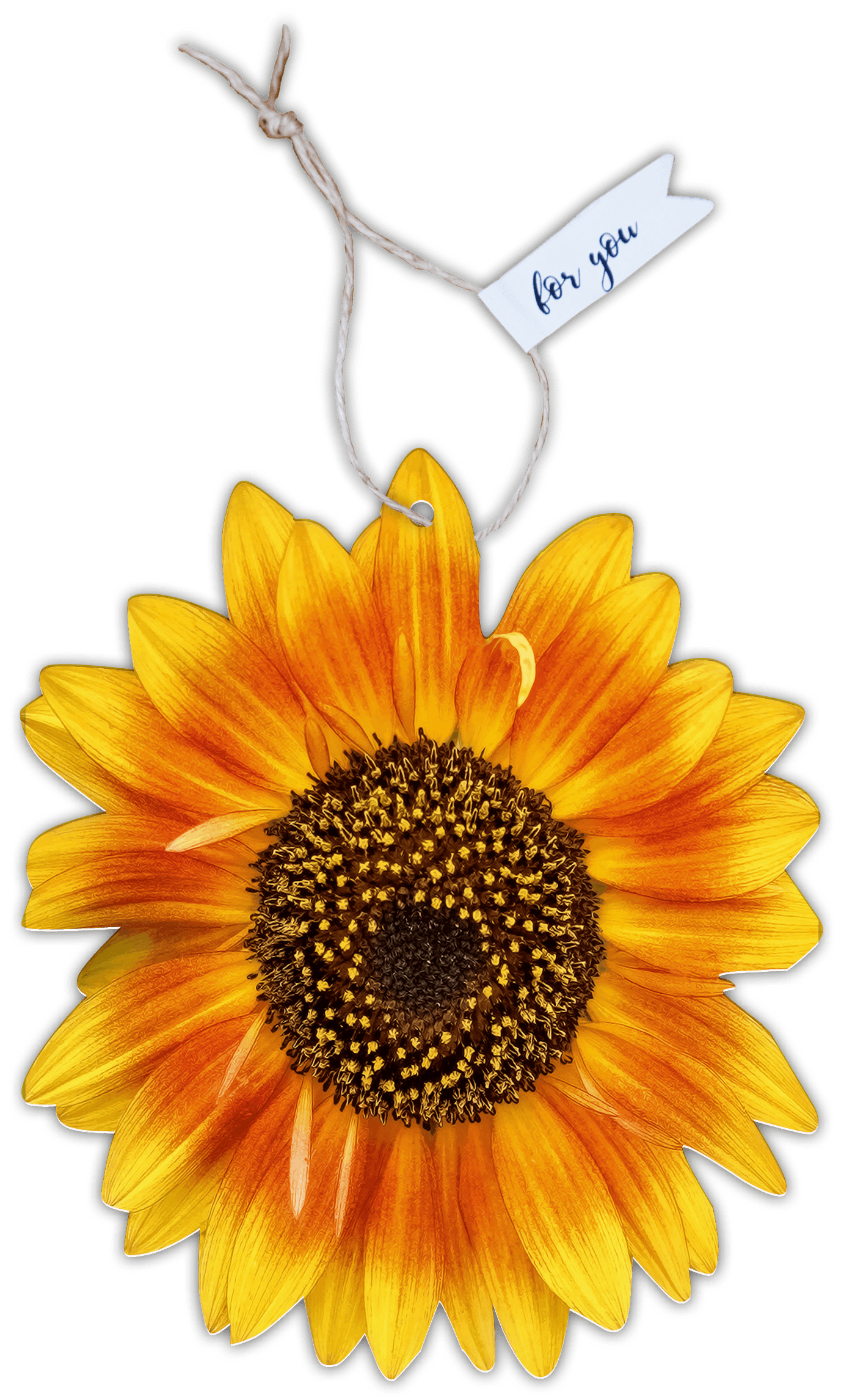 Formkarte unser Finne "Sonnenblume"