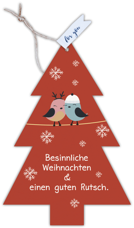 Formkarte unser Finne "Besinnliche Weihnachten"