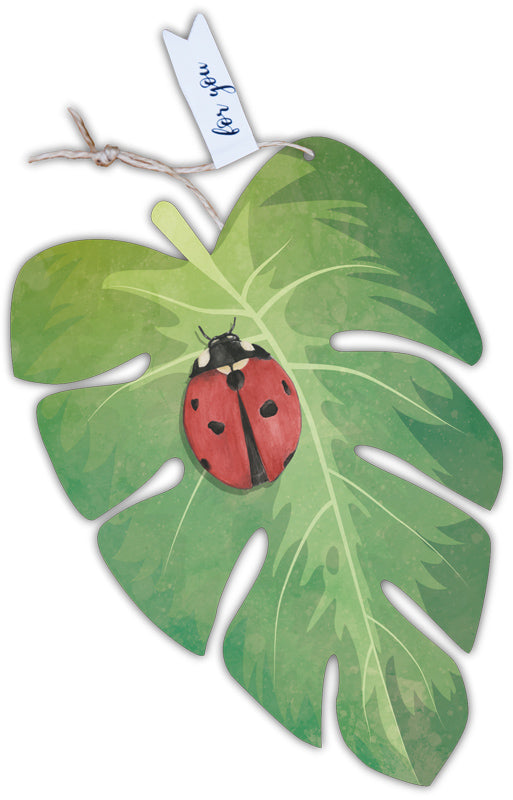 Formkarte unser Finne "Blatt"