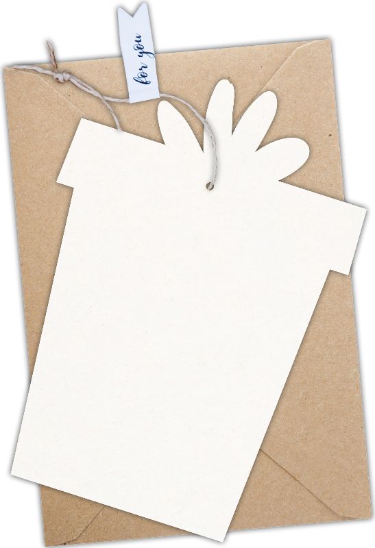 Formkarte unser Finne "Geschenk"