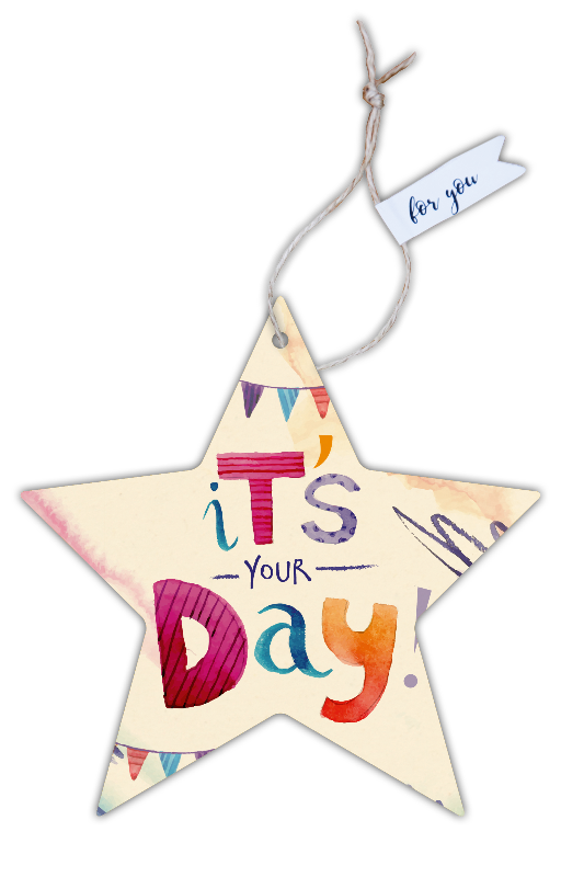 Formkarte unser Finne "Stern: its your Day"