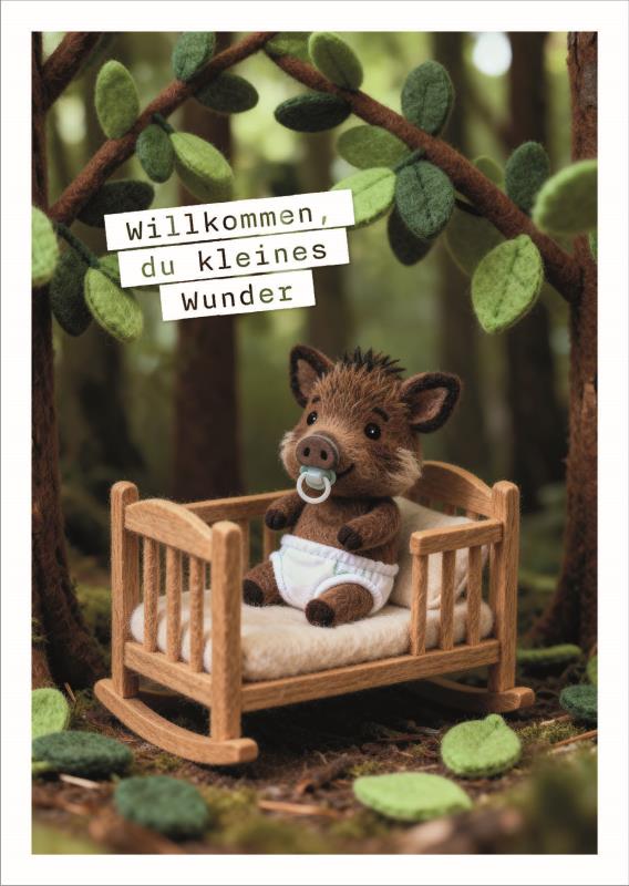 Postkarte Falunies "Kleines Wunder"