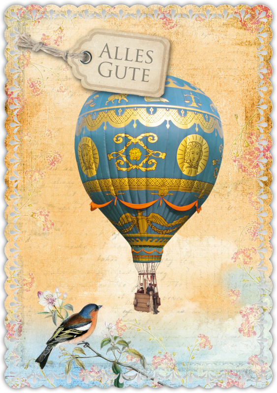 Grußkarte Romantique Glück & Glückwünsche