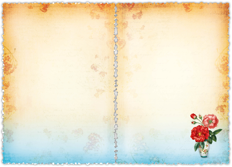 Grußkarte Romantique Blume "30"