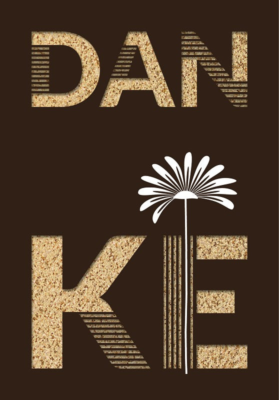 Grußkarte Paper Deluxe "Danke"