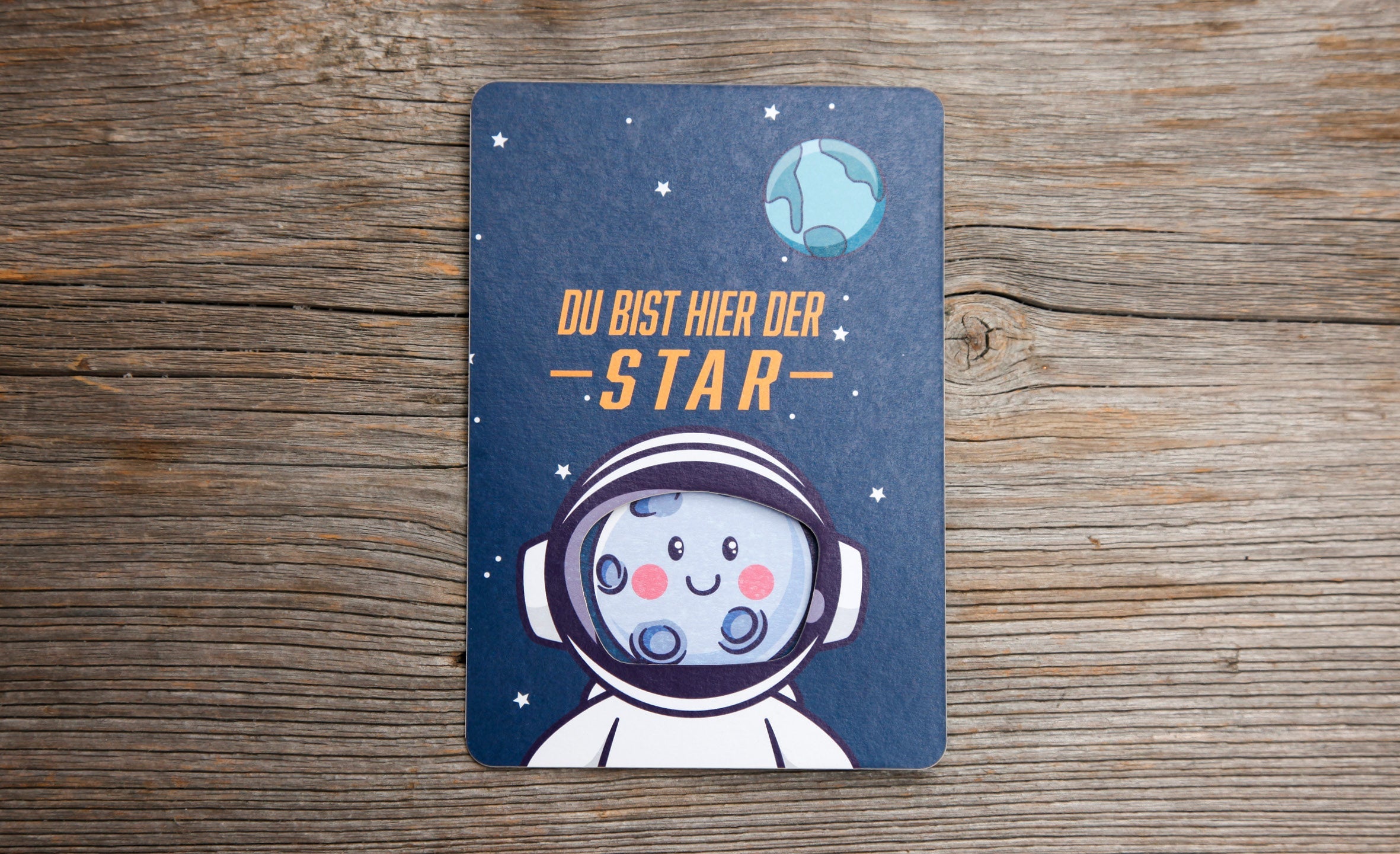 Grußkarte Fun-Cut "Star"