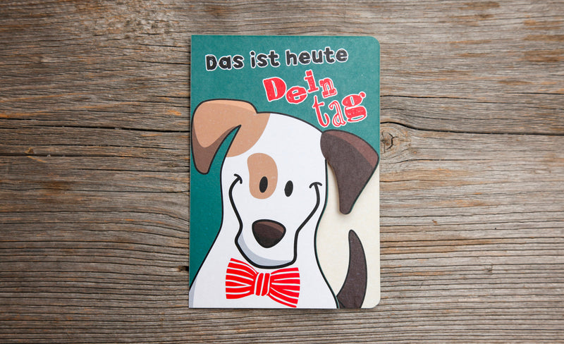 Fun-Cut Doppelkarte "Du cooler Hund"