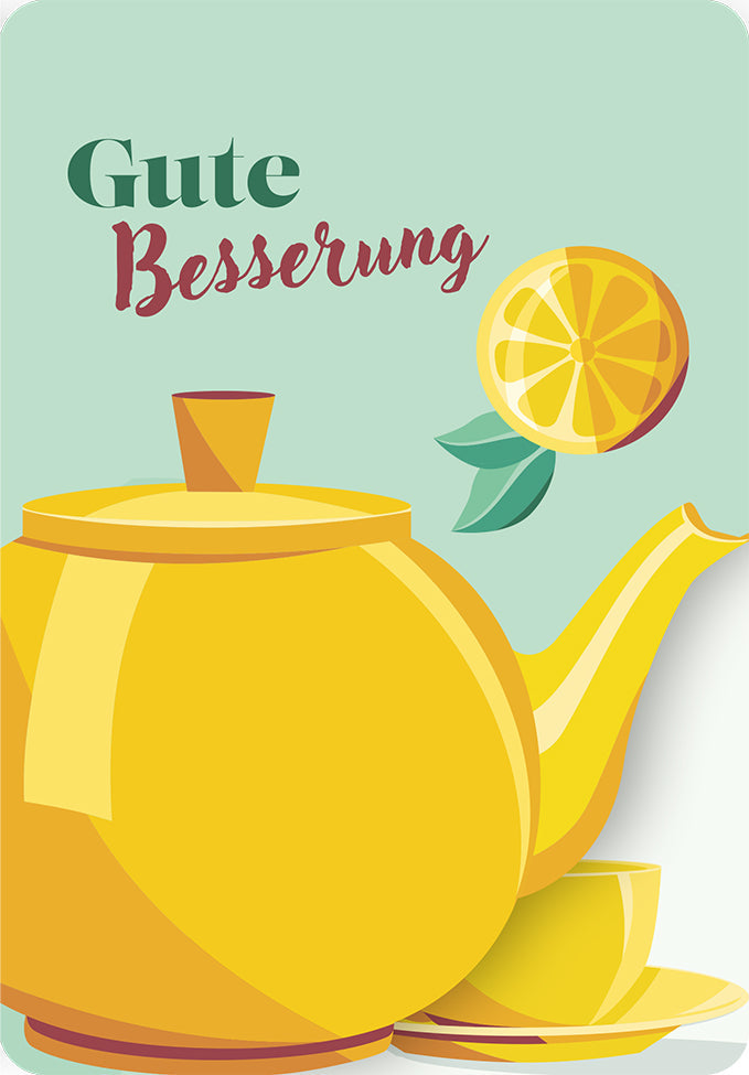 Grußkarte Fun-Cut "Gute Besserung"