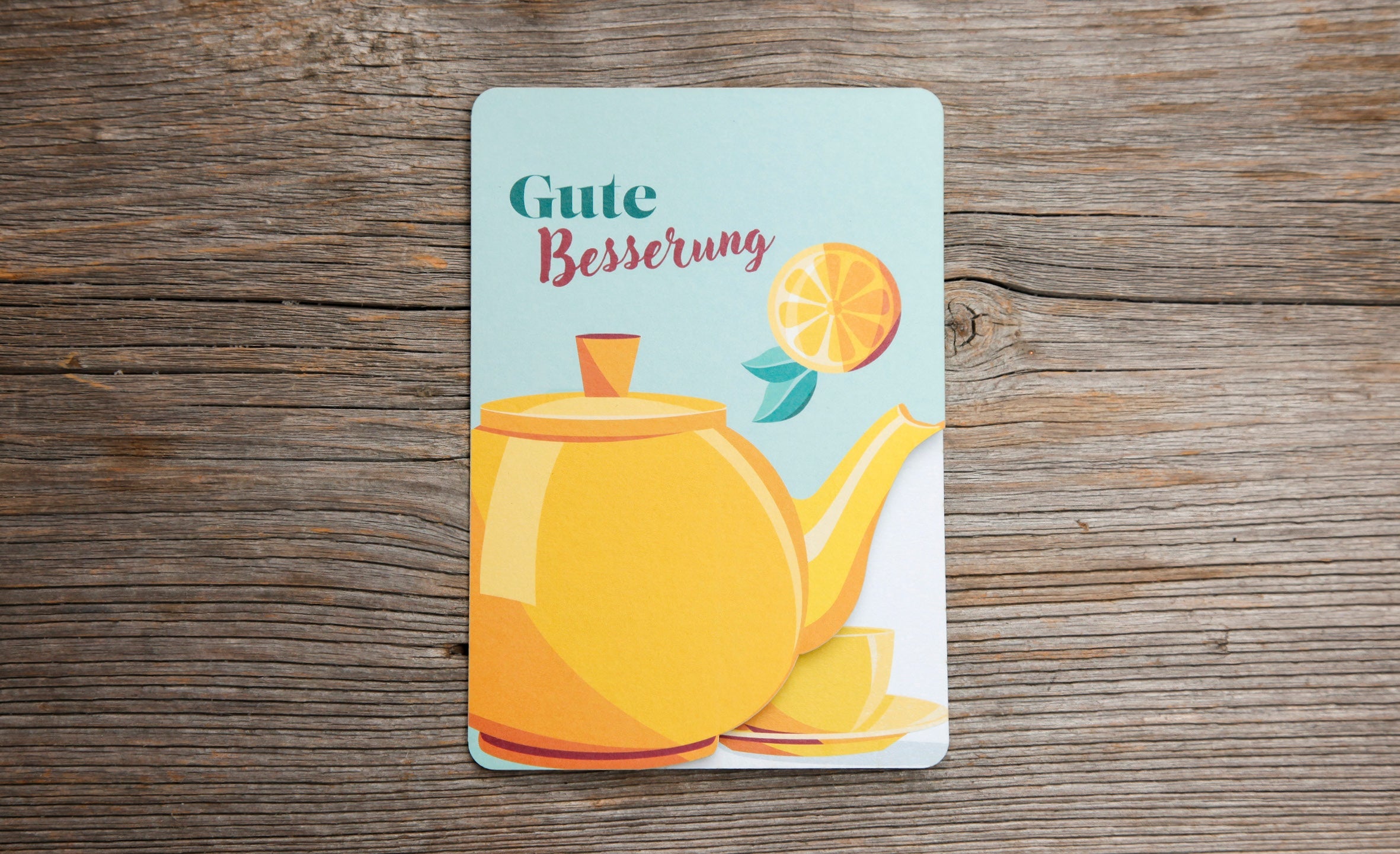 Grußkarte Fun-Cut "Gute Besserung"