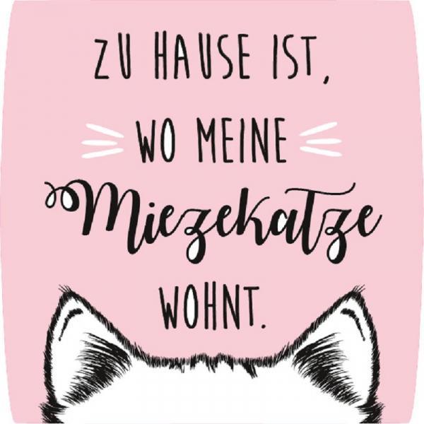 Formmagnet "Zu Hause ist …"