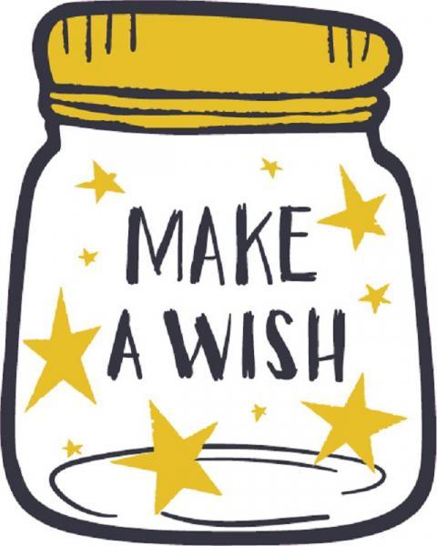 Formmagnet "make a Wish"
