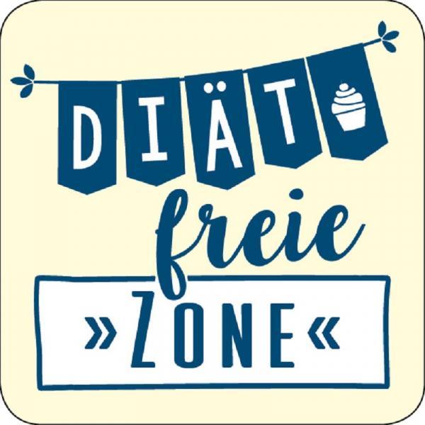 Formmagnet "Diät freie Zone"