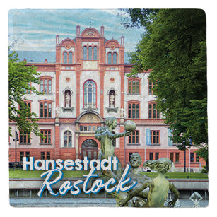 Marmormagnet "Rostock"