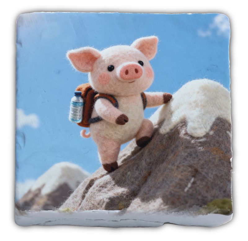 Marmormagnet Falunies "Schwein Berg"