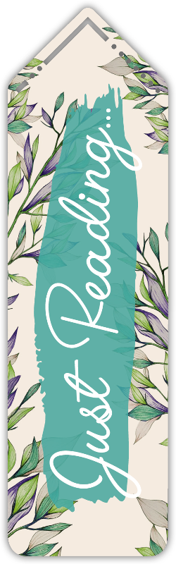 Lesezeichen "Just Reading"