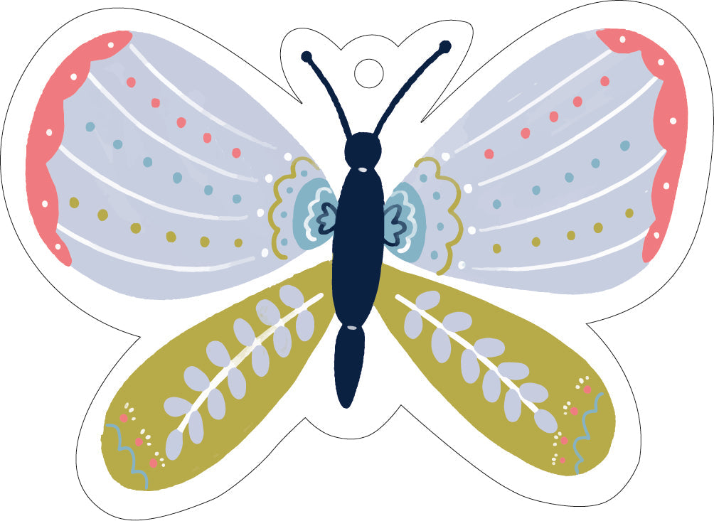Geschenkanhänger Schmetterling