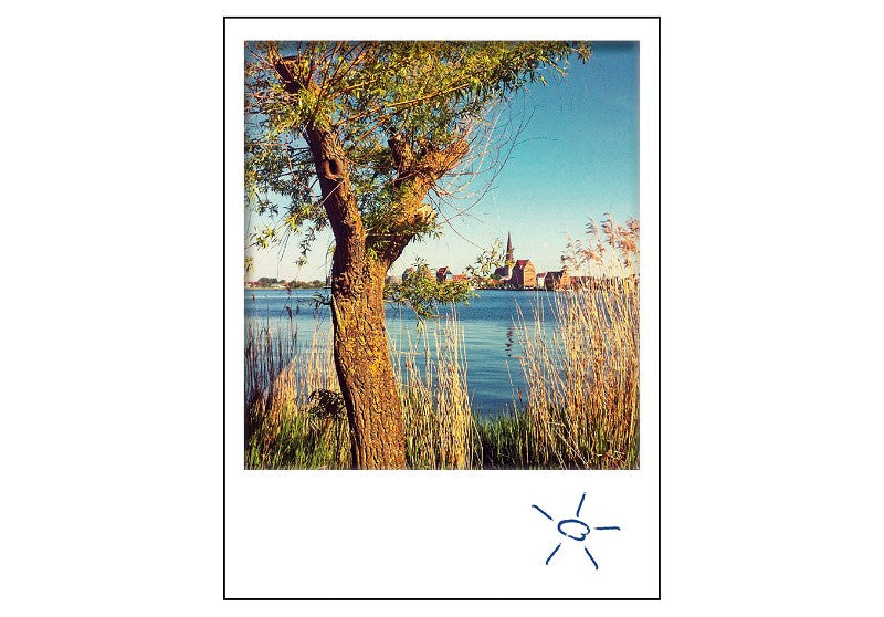 Polaroidkarte Rostock