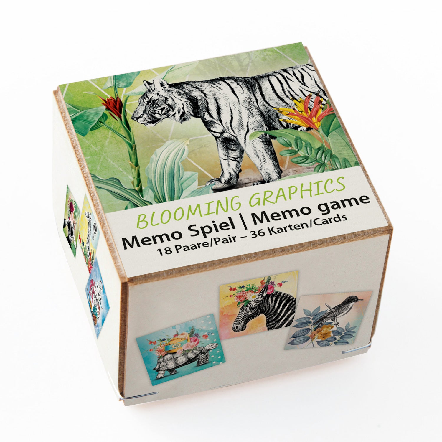 Memo-Spiel "Blooming Graphics"