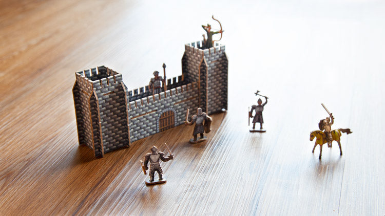 3D Bastelset "Ritterburg"