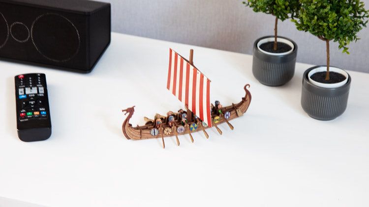 3D Bastelset "Wikingerschiff"
