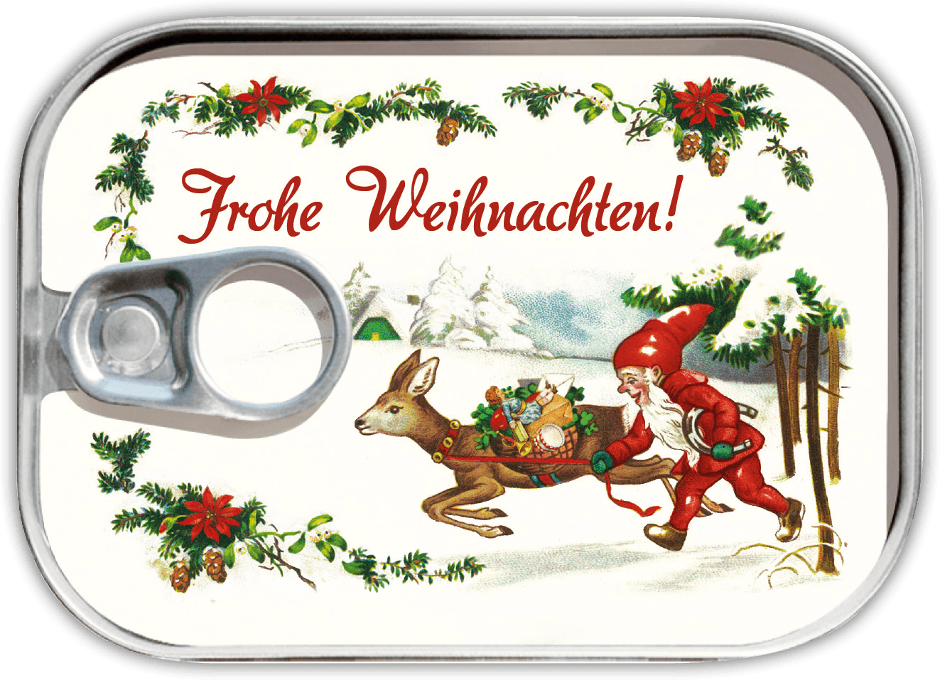 Dosenpost 4er Set "Weihnachten II" - Gespänsterwald