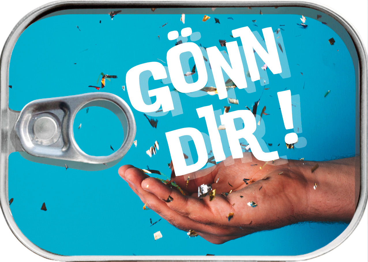 Dosenpost  "Gönn dir!"