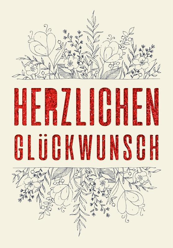 Glückwunschkarte Paper Deluxe  4er Set - Gespänsterwald