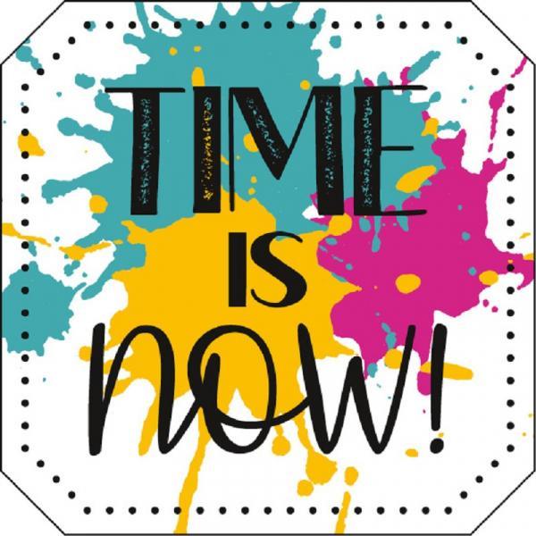 Kühlschrankmagnet "Time is now" - Gespänsterwald
