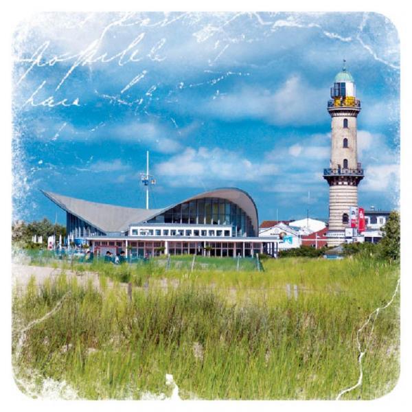 Kühlschrankmagnet Rostock Teepott - Gespänsterwald