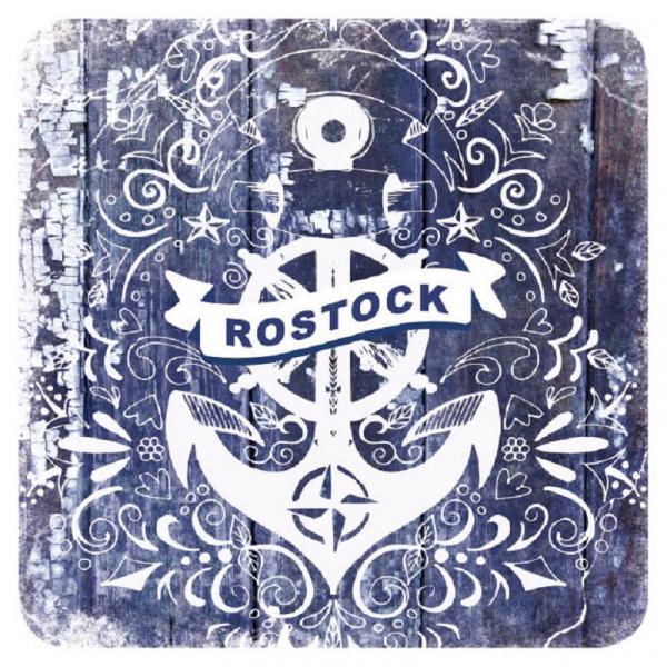 Kühlschrankmagnet Rostock Tattoo - Gespänsterwald
