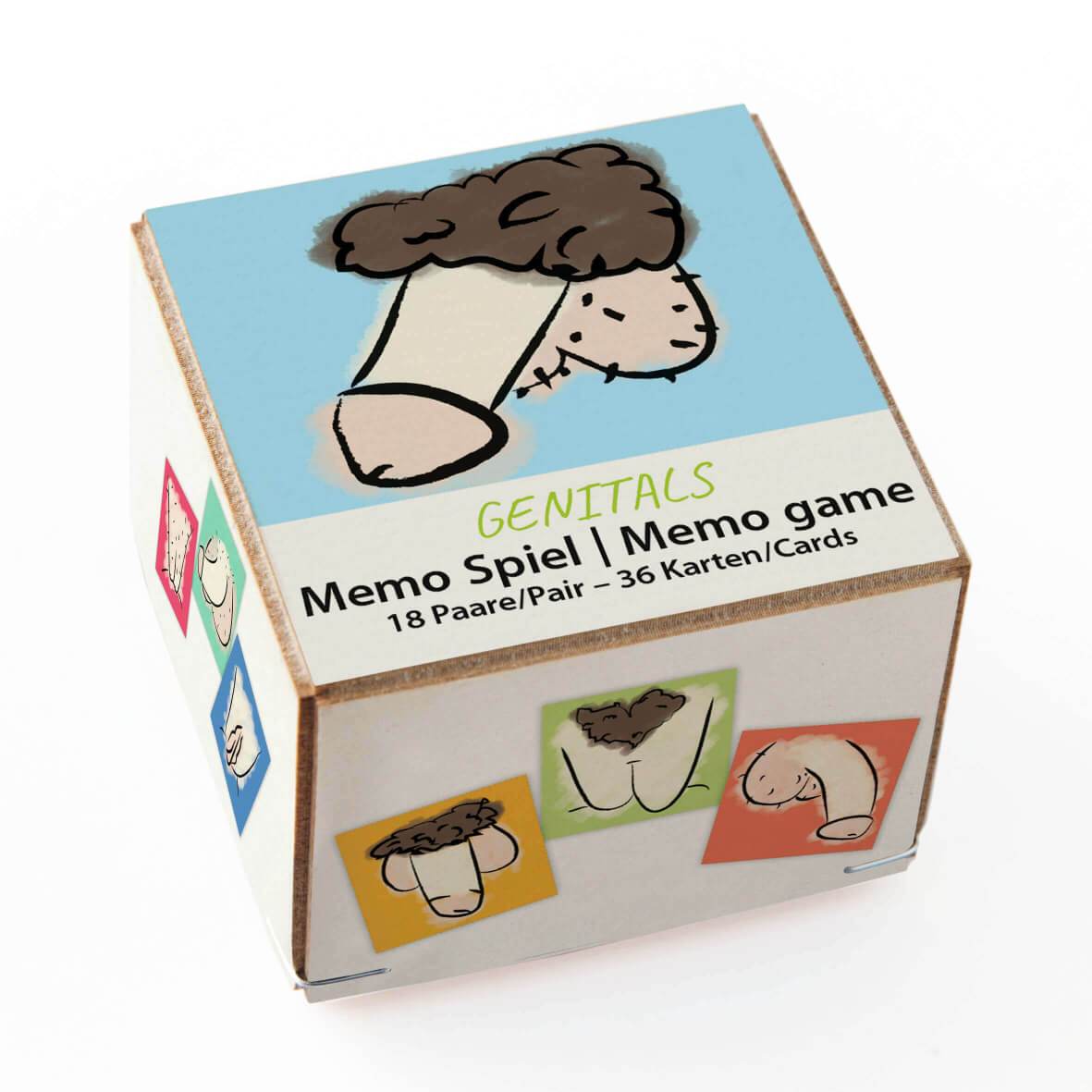 Memo-Spiel "Genitals"