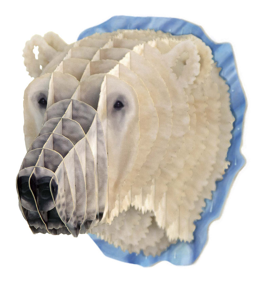Eisbär Tierkopf