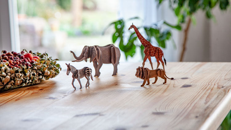 Afrikanische Tiere Bastelset