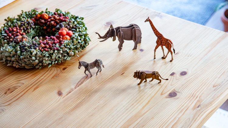 Afrikanische Tiere Bastelset
