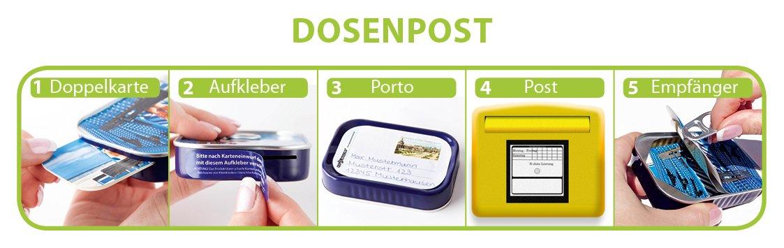 Dosenpost "Frohe Weihnachten" - Gespänsterwald